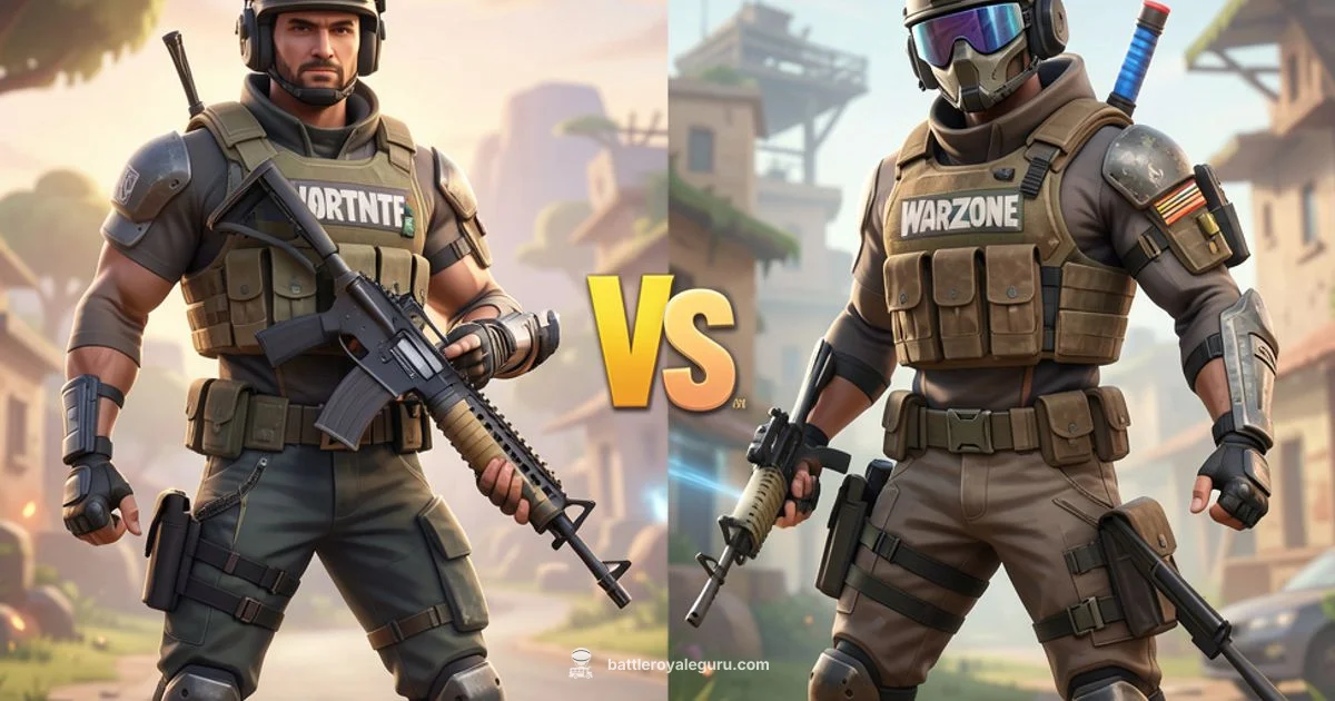Fortnite vs Warzone - Battle Royale Guru