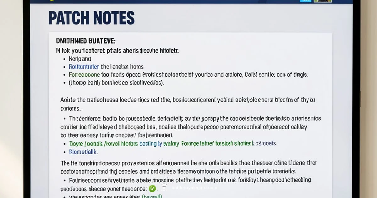 Update Snapshot - Battle Royale Guru