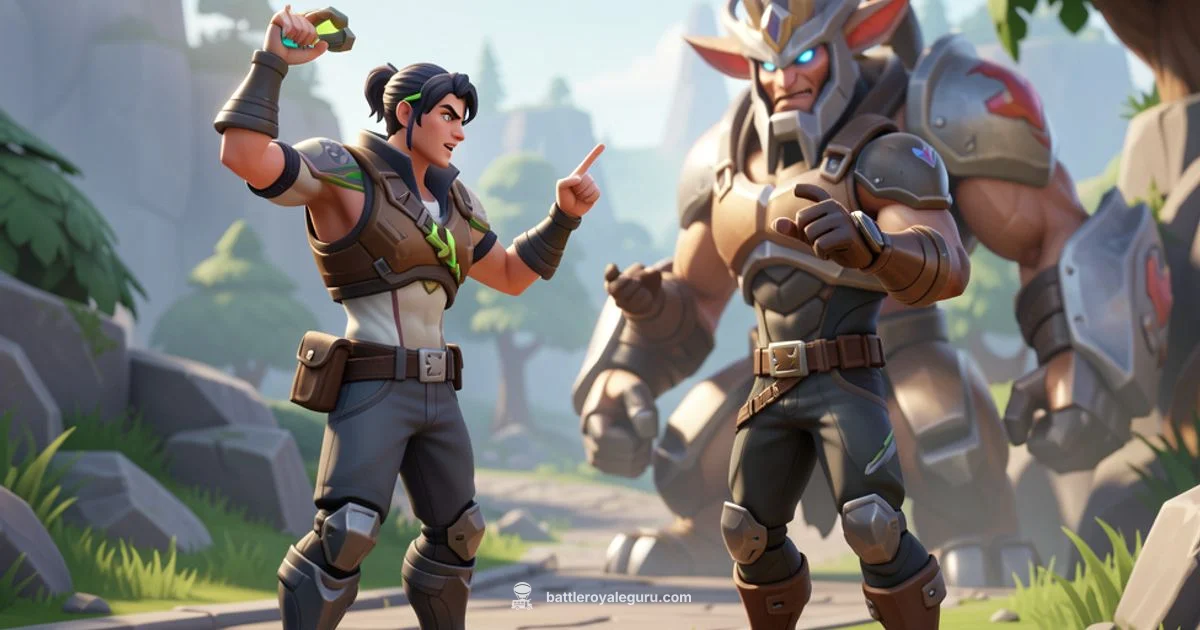 Emote Near Boss - Battle Royale Guru