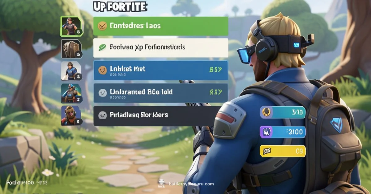 XP Progression in Fortnite - Battle Royale Guru