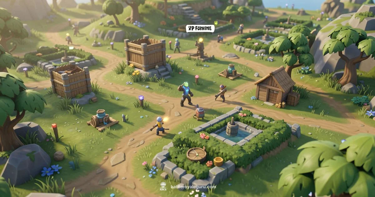 XP Farming Map - Battle Royale Guru