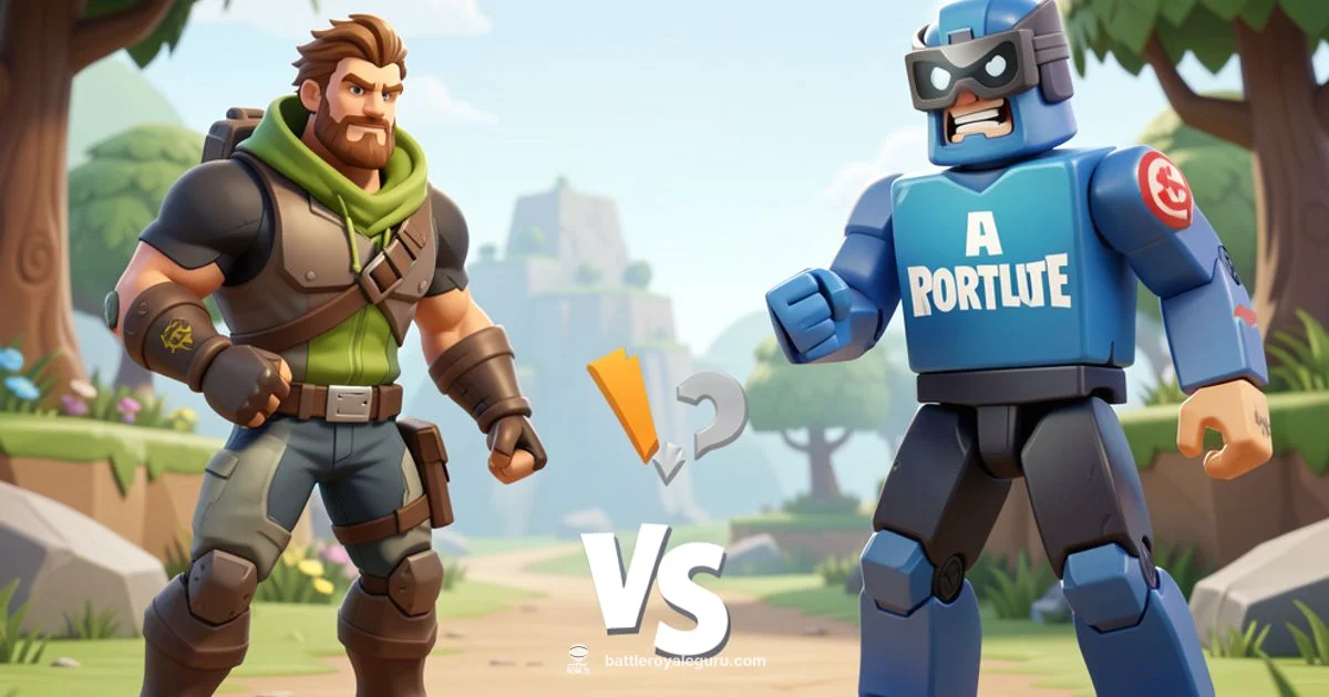 Fortnite vs Roblox - Battle Royale Guru
