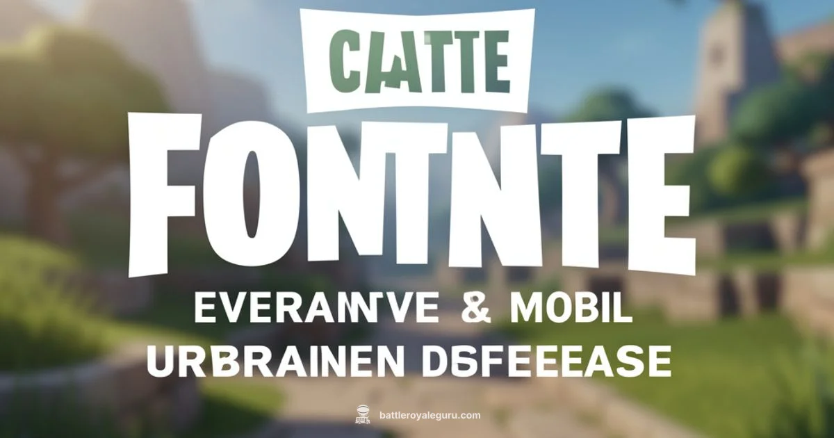 Fortnite Mobile Timeline - Battle Royale Guru