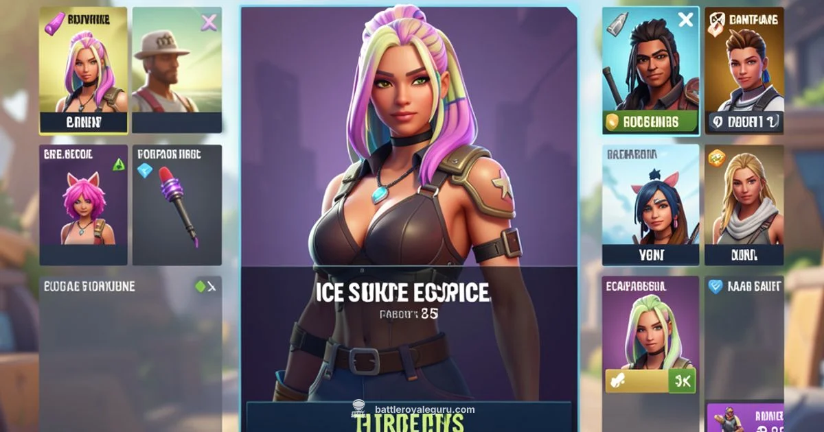 Ice Spice Shop Drops - Battle Royale Guru