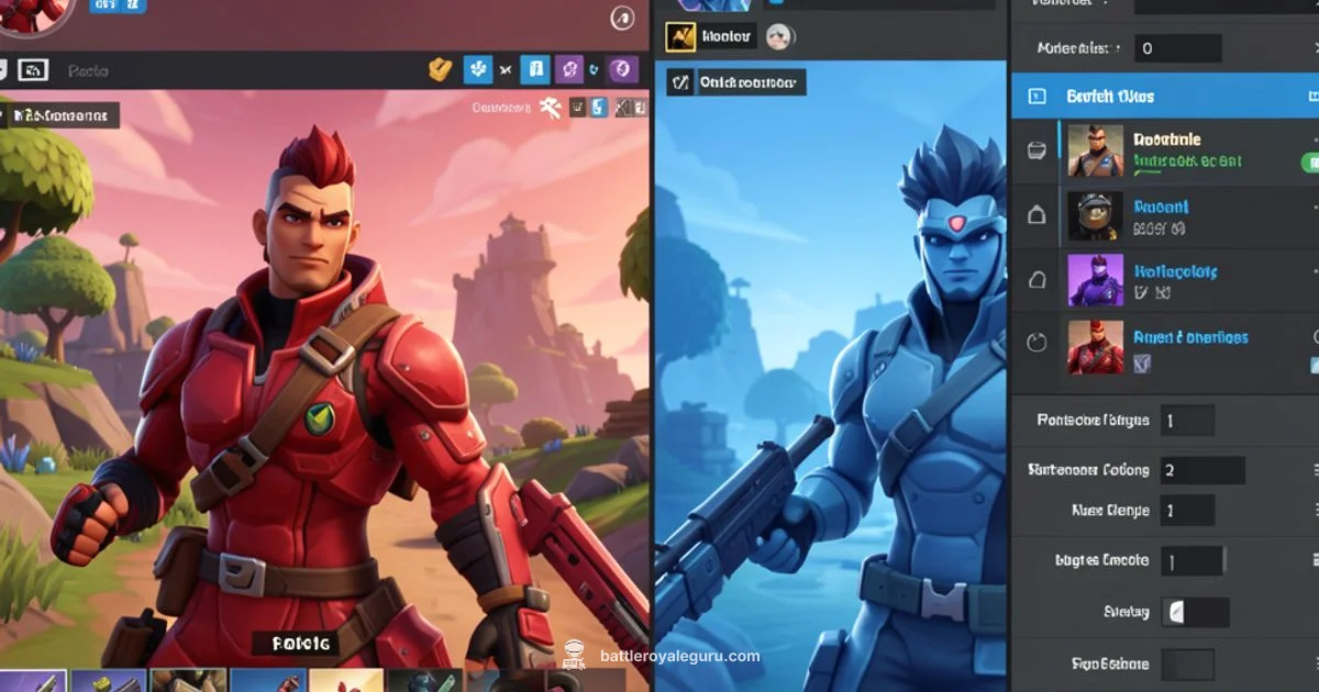 Red vs Blue Fortnite Map - Battle Royale Guru