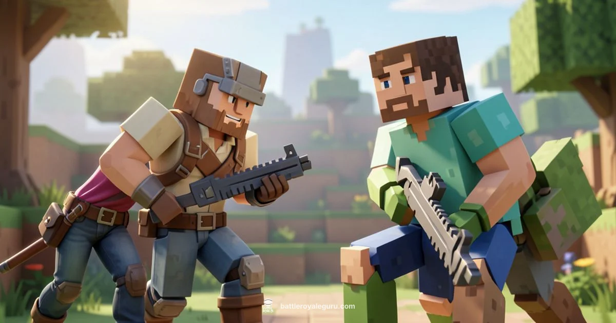 Fortnite vs Minecraft - Battle Royale Guru